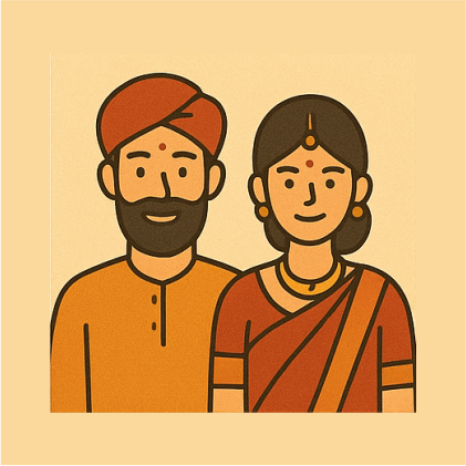 Sunil and Priya photo